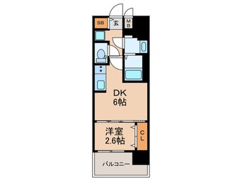 間取図 プレサンス長田レジェール(207)