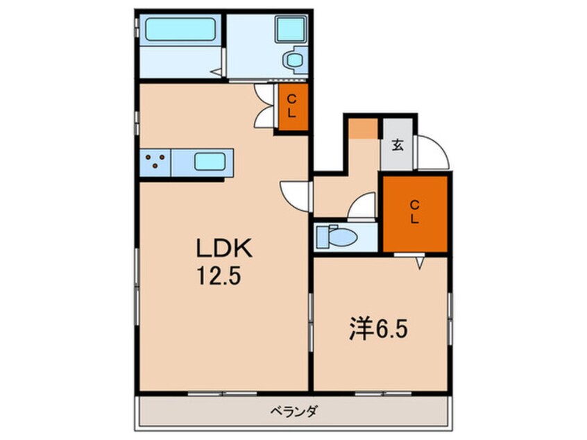 間取図 パールグラン