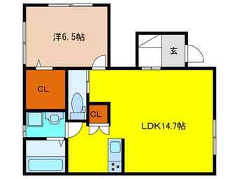 間取図 パールグラン