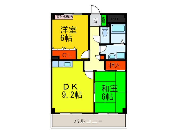 間取り図 ソルジェンテ陽光園