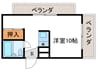 ヒルズ長岡天神 1Rの間取り
