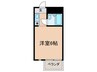 クリエイション２１ 1Rの間取り
