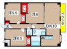 福々邸壱番館 3LDKの間取り