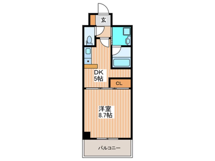 間取図 レクシア鶴見