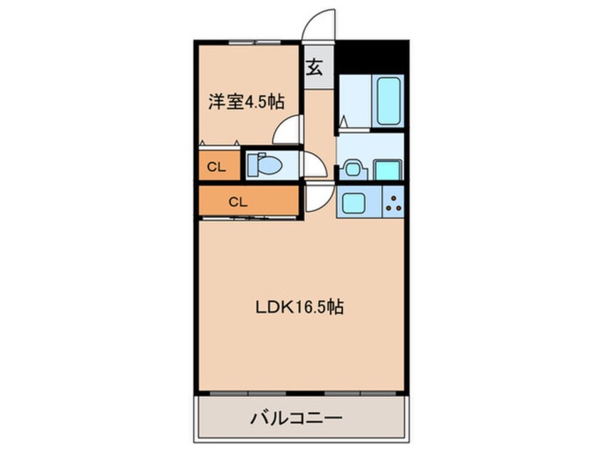 間取図 サンハイツ田中