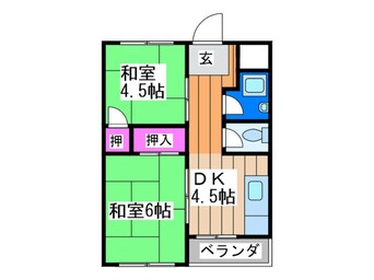 間取図 茜マンション