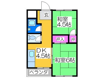 間取図 茜マンション