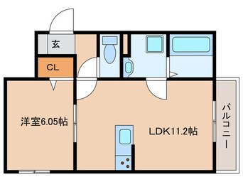 間取図 D-room国芳