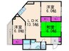 リヴラ寿 3LDKの間取り