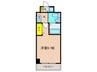 City　Lux　Namba 1Kの間取り