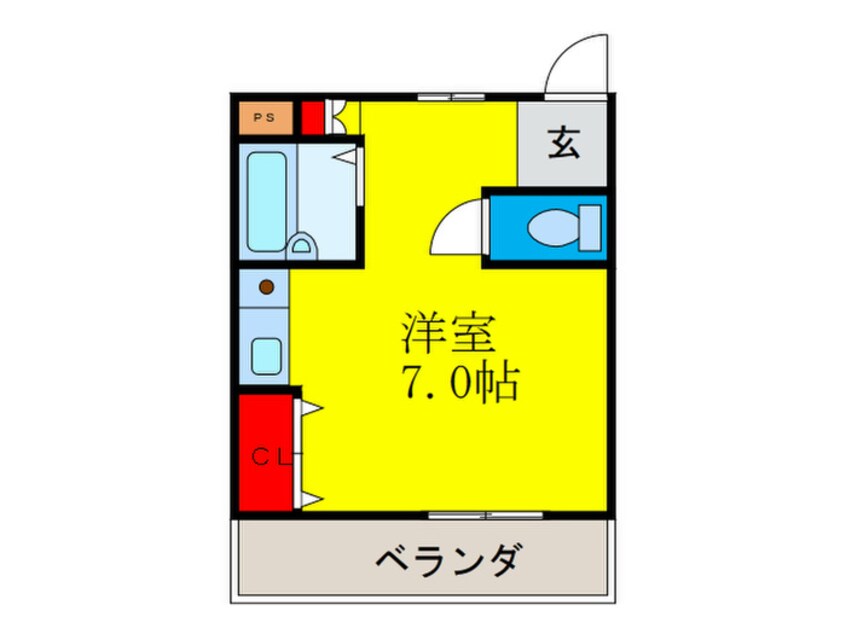 間取図 第１３マンション