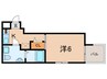 ブロンテ垂水海岸通WEST 1Kの間取り