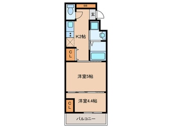 間取図 MJC京都梅小路(202)