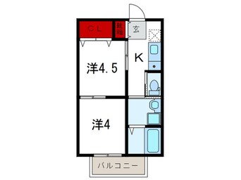 間取図 リッチライフ松本ST