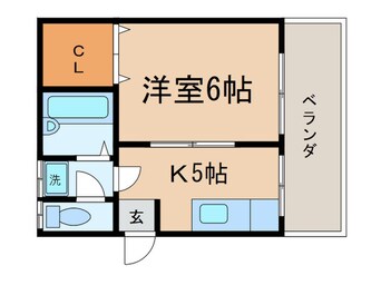 間取図 MAYUMIハイツ城陽１番館