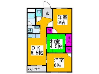 間取図 初芝マンション