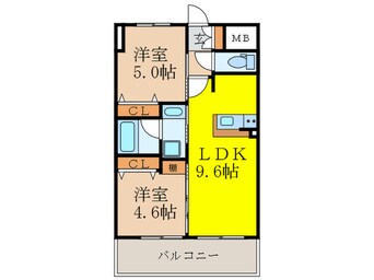 間取図 ｴｽﾃﾑｺｰﾄ新大阪Xｻﾞ･ｹﾞｰﾄ