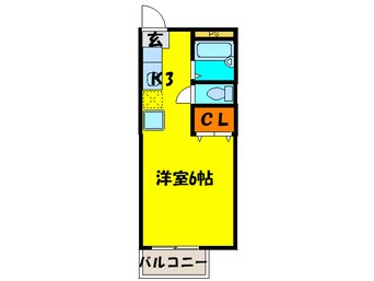 間取図 ラフィ－ネ6