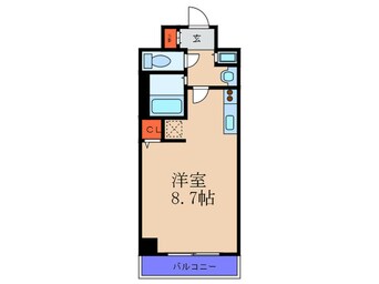 間取図 レジデンス福島Ⅱ(203)