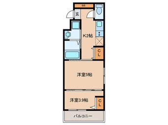 間取図 MJC京都梅小路(204)