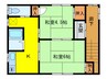 荒谷文化 2Kの間取り