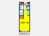 プライエム 1Rの間取り