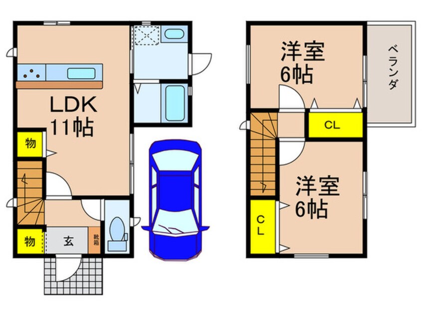 間取図 西船橋戸建