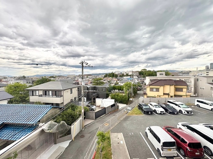 室内からの展望 パッセル豊中