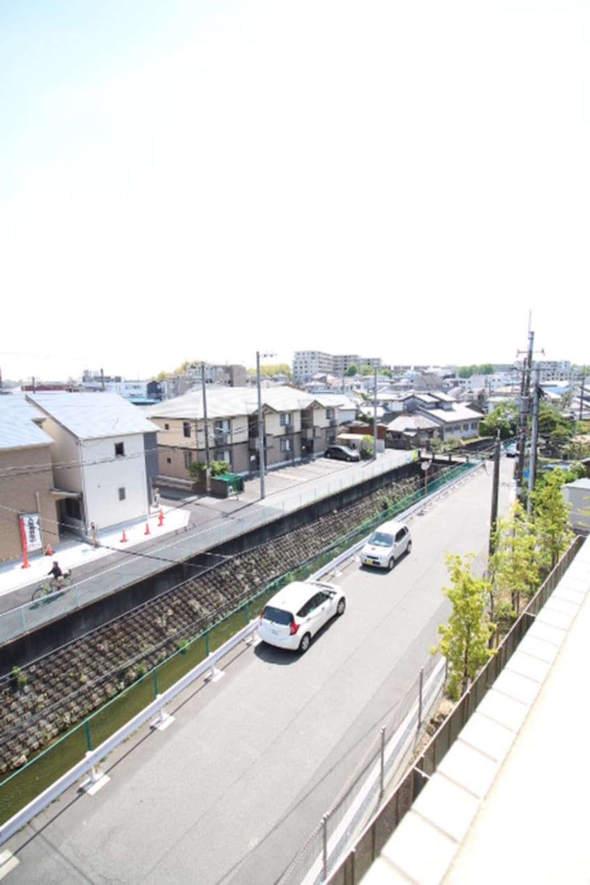 室内からの展望 パッセル豊中