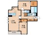 D-ROOM我孫子西 2LDKの間取り