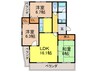 ラ・ヴェ－ル茨木 3LDKの間取り