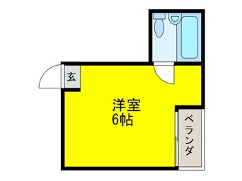 間取図 ファ－スト田島