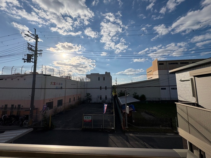 室内からの展望 アスカハイツ