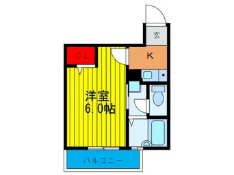 間取図 コボックス太子橋