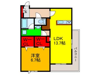 間取図 ビブレ　アンサンブル