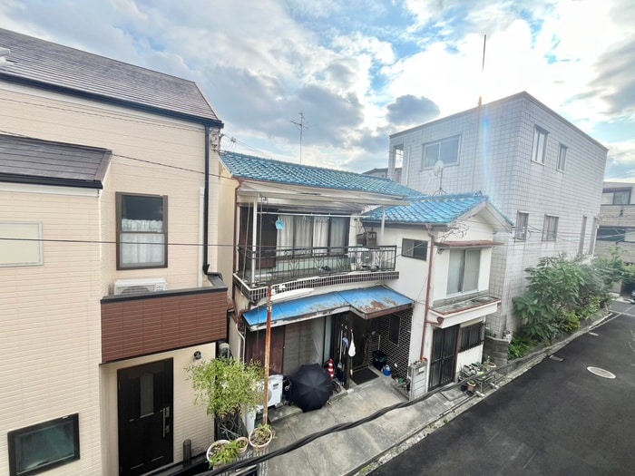 室内からの展望 ハ－トレ－