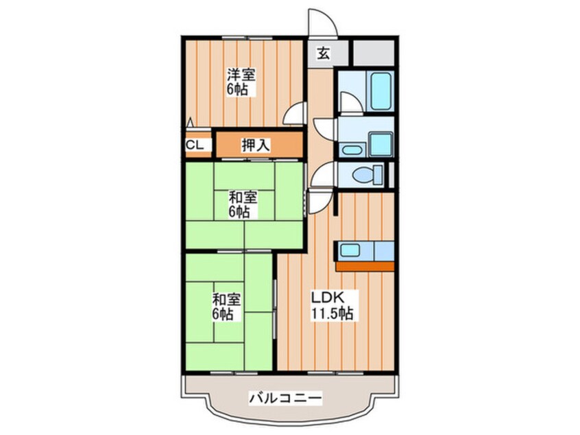 間取図 ベルドミール