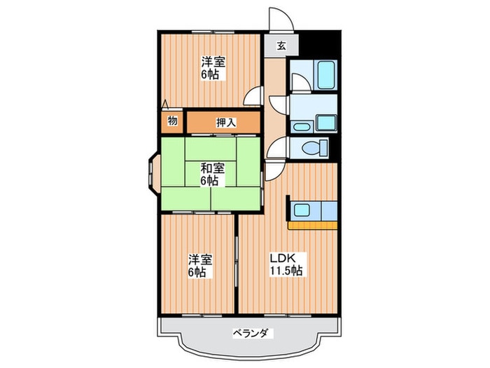 間取り図 ベルドミール