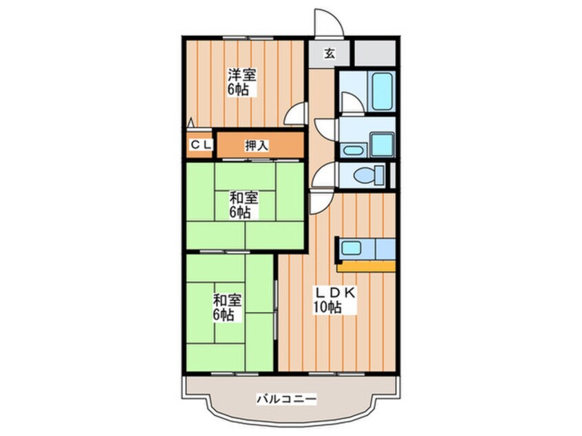 間取図 ベルドミール