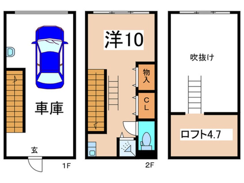 間取図 REVE Gs HOUSE東大阪