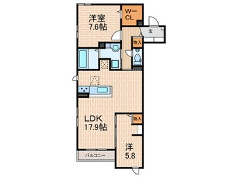 間取図 カームテラス甲子園口