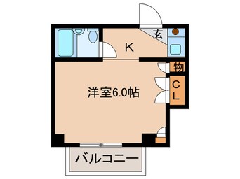 間取図 グレイス北天満