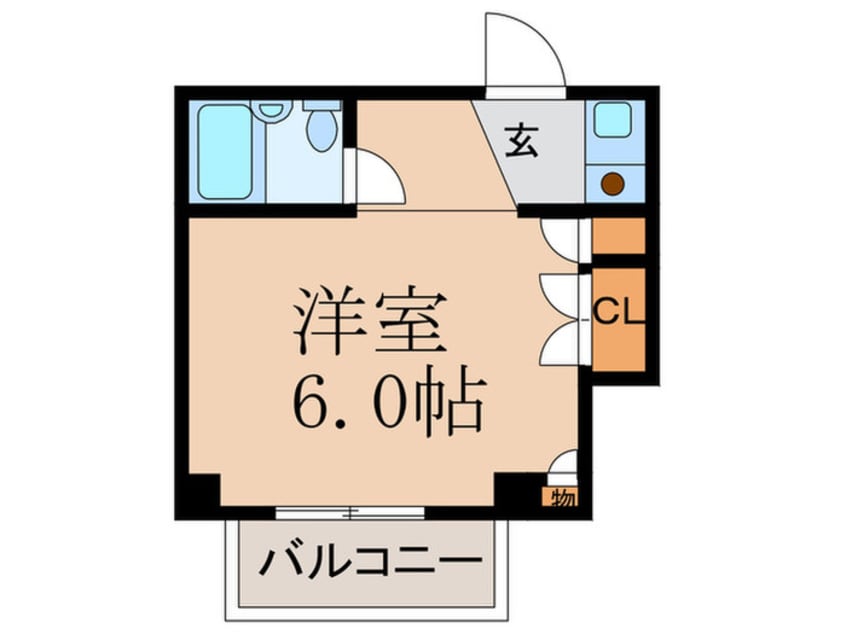 間取図 グレイス北天満