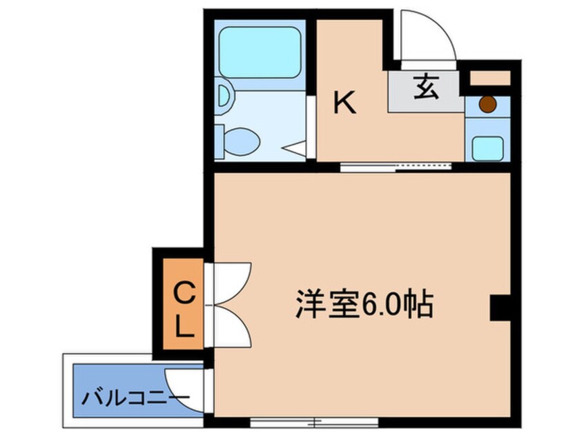 間取図 グレイス北天満