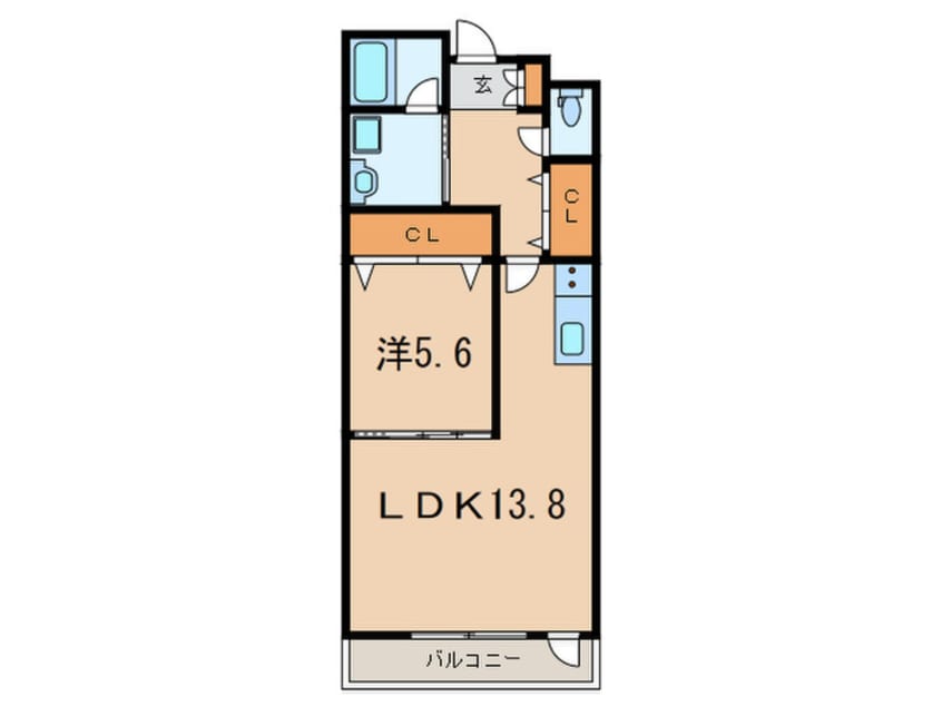 間取図 La　Base　Secrete　甲南山手