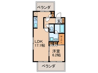 間取図 ア－バネックス阿倍野松崎町