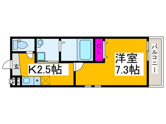 間取図 仮）フジパレス百舌鳥八幡