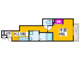 間取図 仮）フジパレス百舌鳥八幡