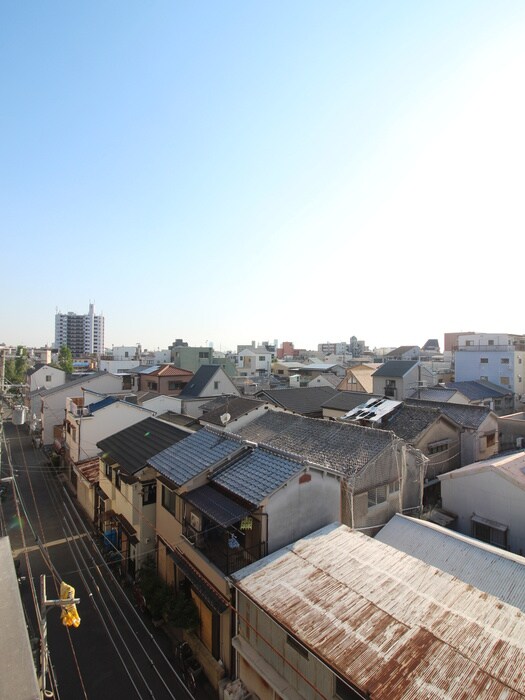 室内からの展望 朝日橋ハイツ