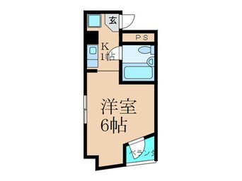 間取図 エクセルコート植田